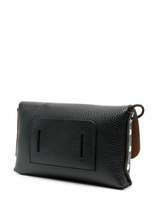 POCHETTE LETTERA S ZANELLATO | 068331.0040000/SZ0001 NERO